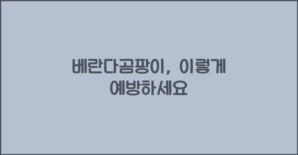베란다곰팡이