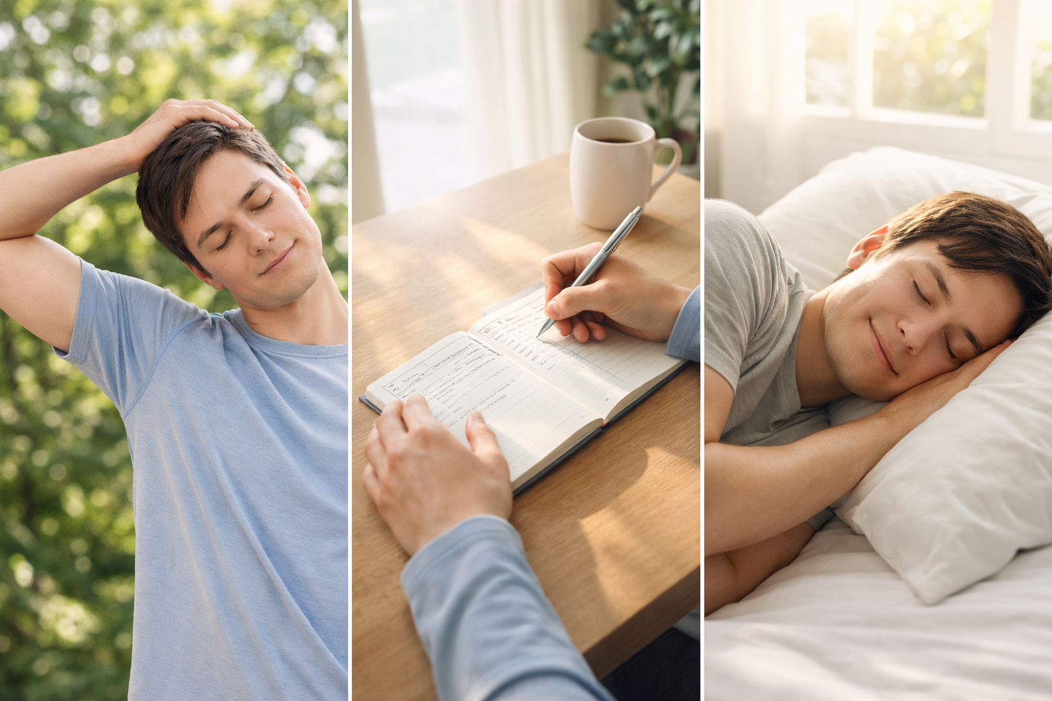 두통 관리법 - 스트레칭, 두통일기, 규칙적 수면