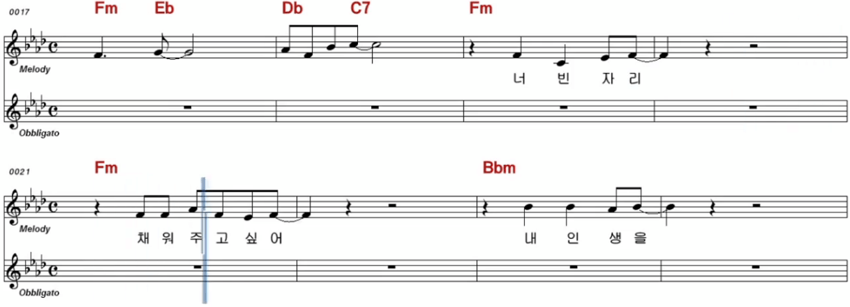 남진 - 둥지 악보