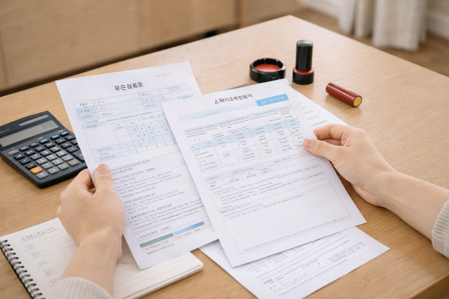 주민등록등본&amp;#44; 소득증빙서류&amp;#44; 가족관계증명서 등 필수서류를 미리 준비