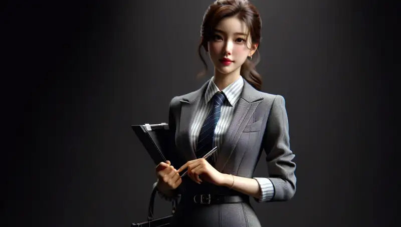 토스-통장-만들기-방법으로-계좌-계설하는-여성의-모습