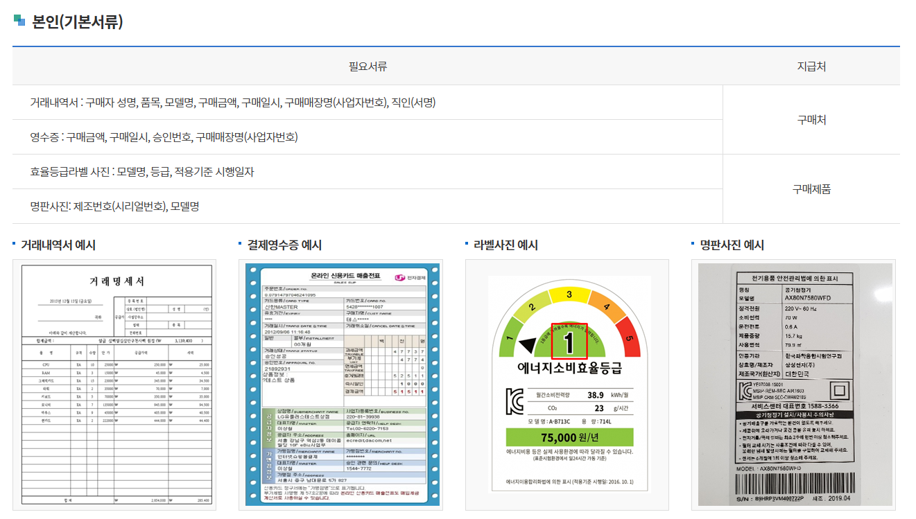필요서류