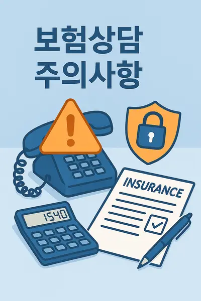 보험점검센터 전화 받으면 안 되는 이유와 안전한 보험 점검 방법