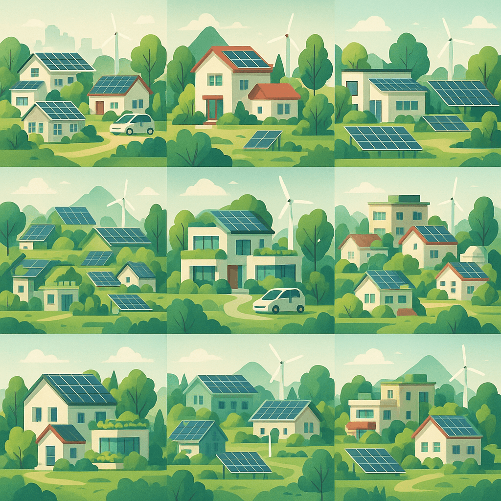 에너지 분산형 주거