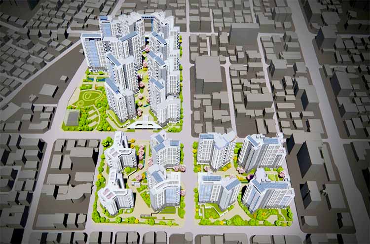 방배6구역 래미안 원페를라 조감도