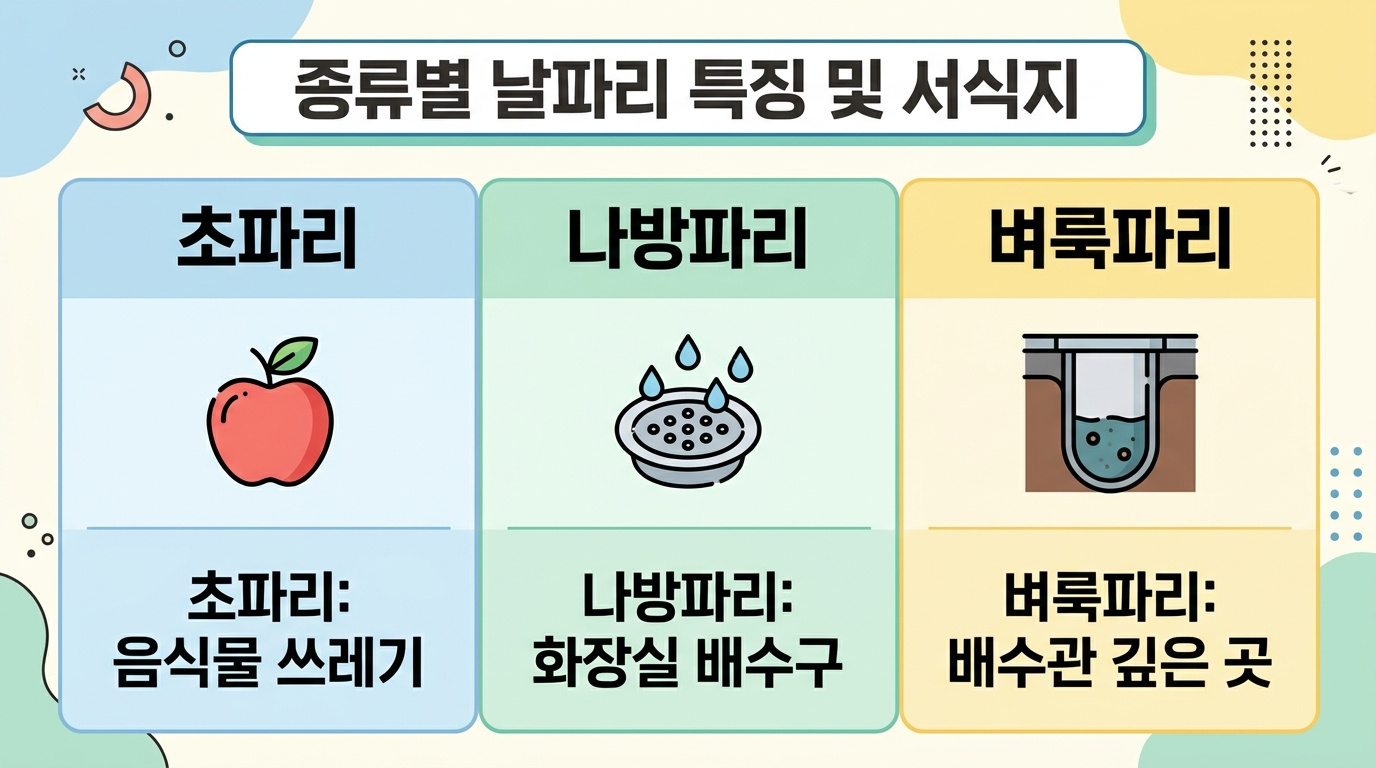 날파리 퇴치법