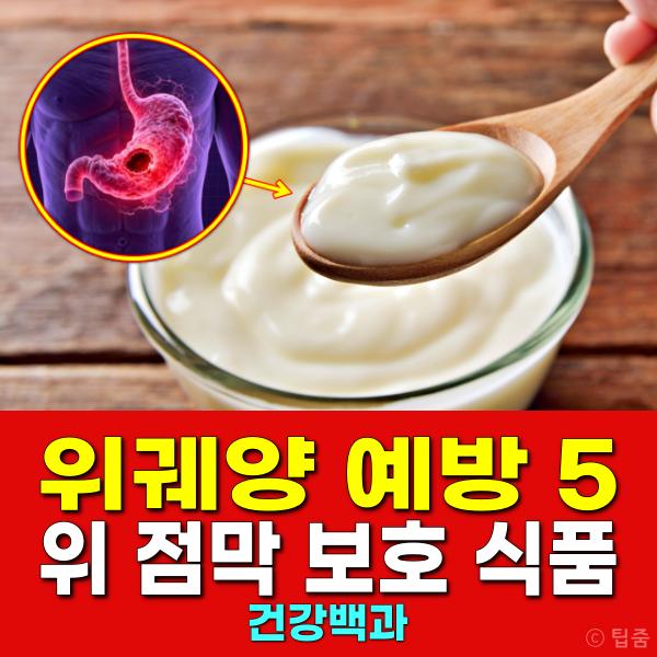위궤양 예방 음식