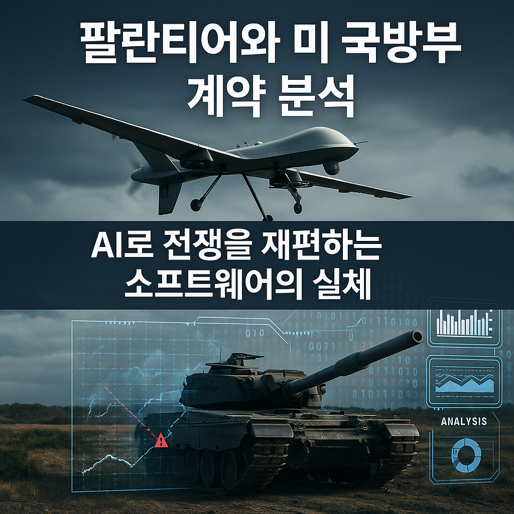 팔란티어와 미 국방부 계약 분석 AI로 전쟁을 바꾸는 소프트웨어의 실체