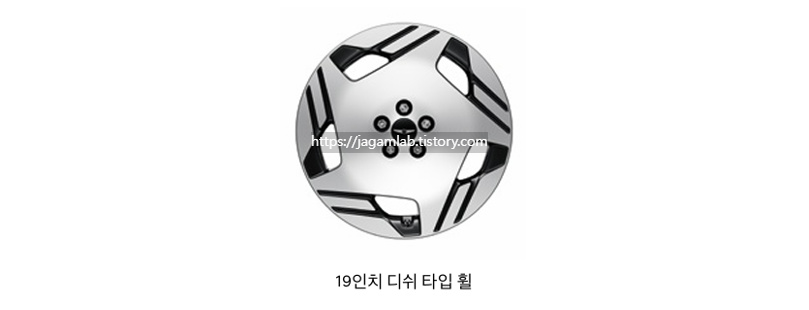 2026 G80 전동화 19인치 휠 디자인