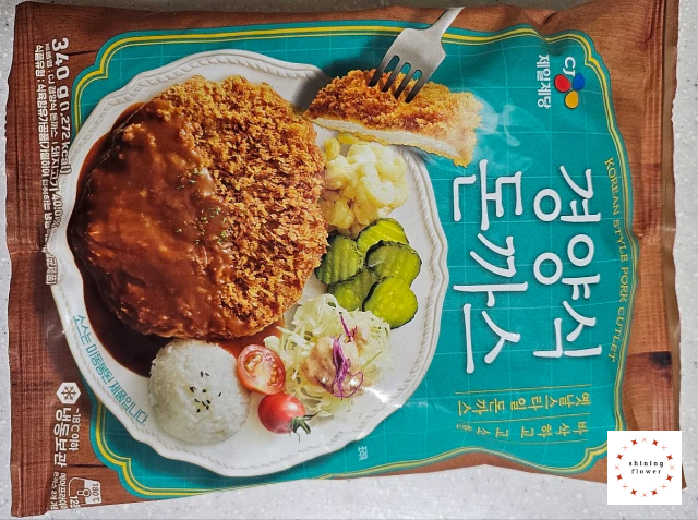 씨제이경양식돈까스-포장지 앞면