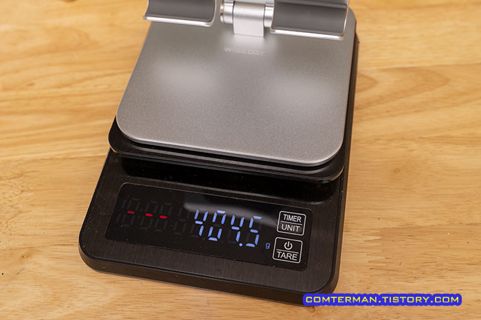 와이즈데이 태블릿 거치대 WD-T1S 무게