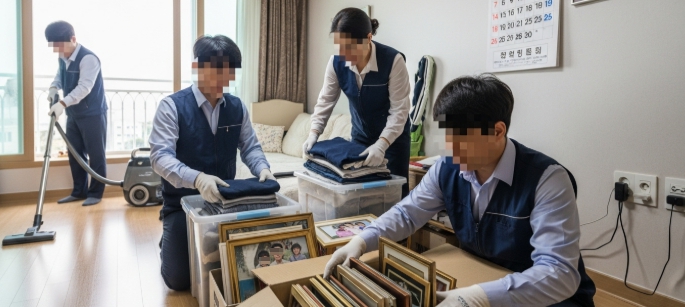 오산 유품정리