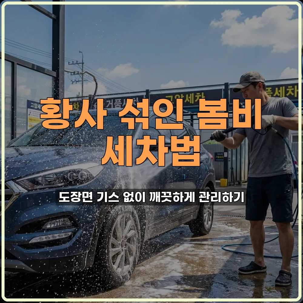 자동차세차순서