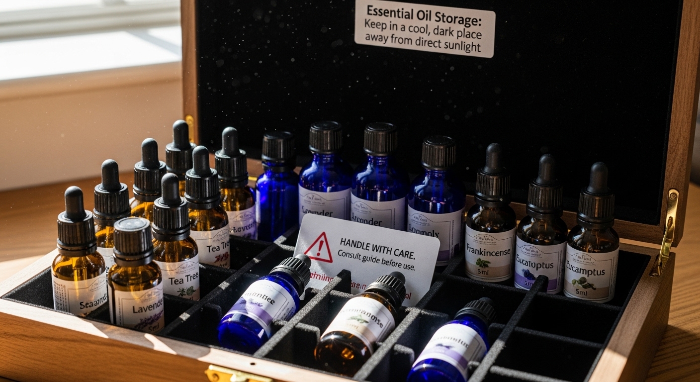 아로마오일 사용시 주의사항