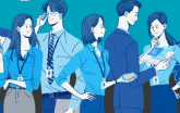 직장인 사진