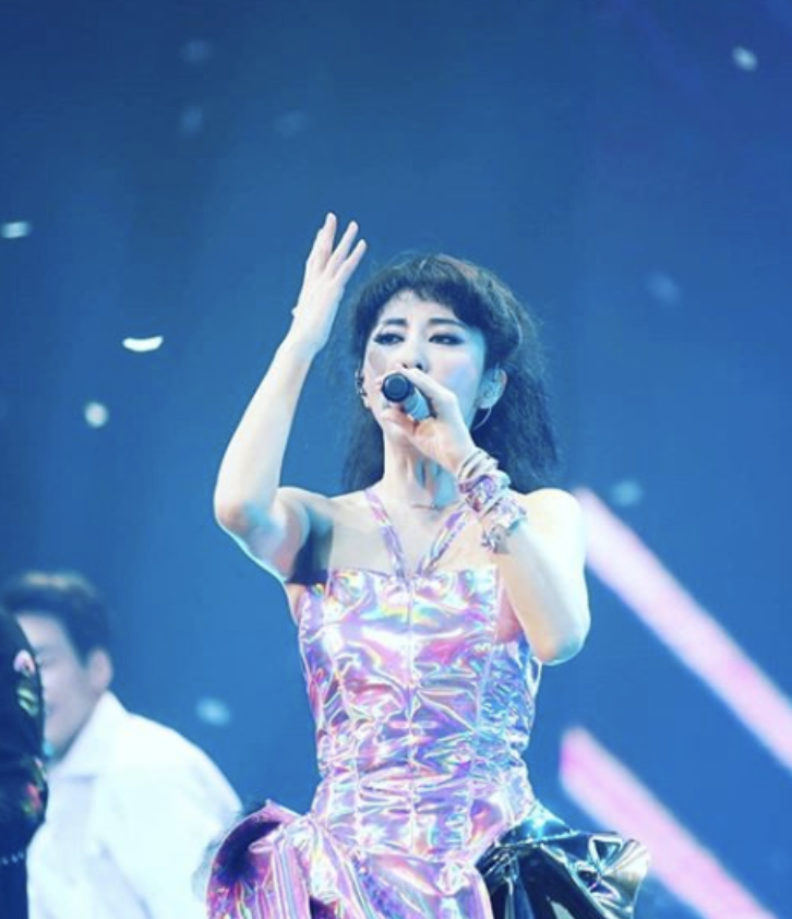 김완선 공연 무대