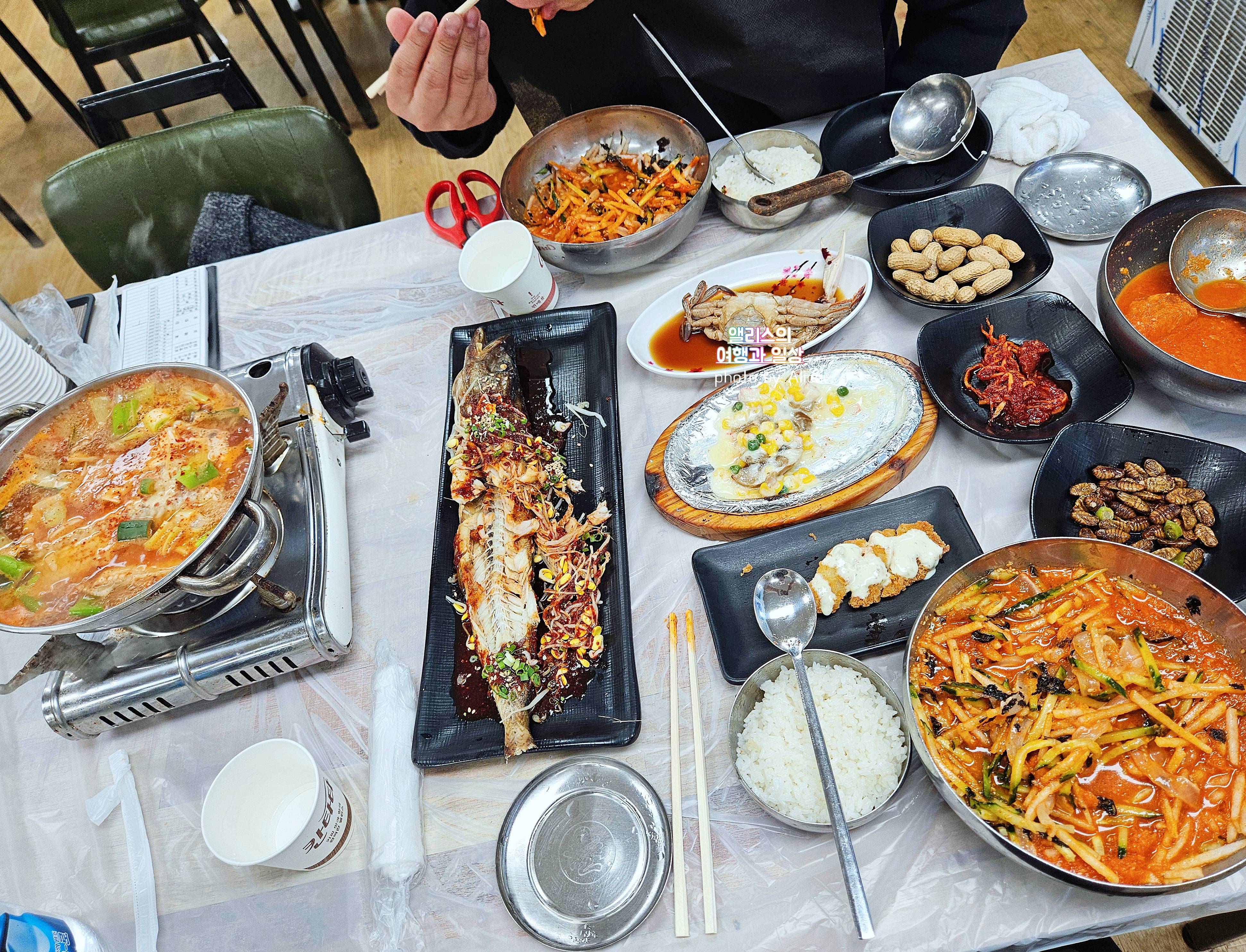 포항 죽도시장 물회 삼형제횟집 내돈내산 솔직 후기 (위치 주차장 정보)