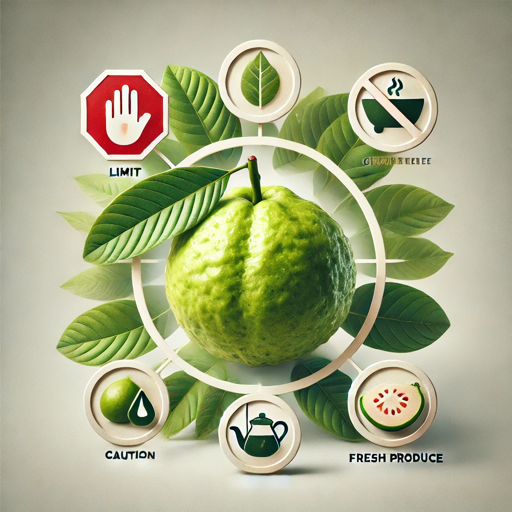 구아바 섭취 시 주의 사항