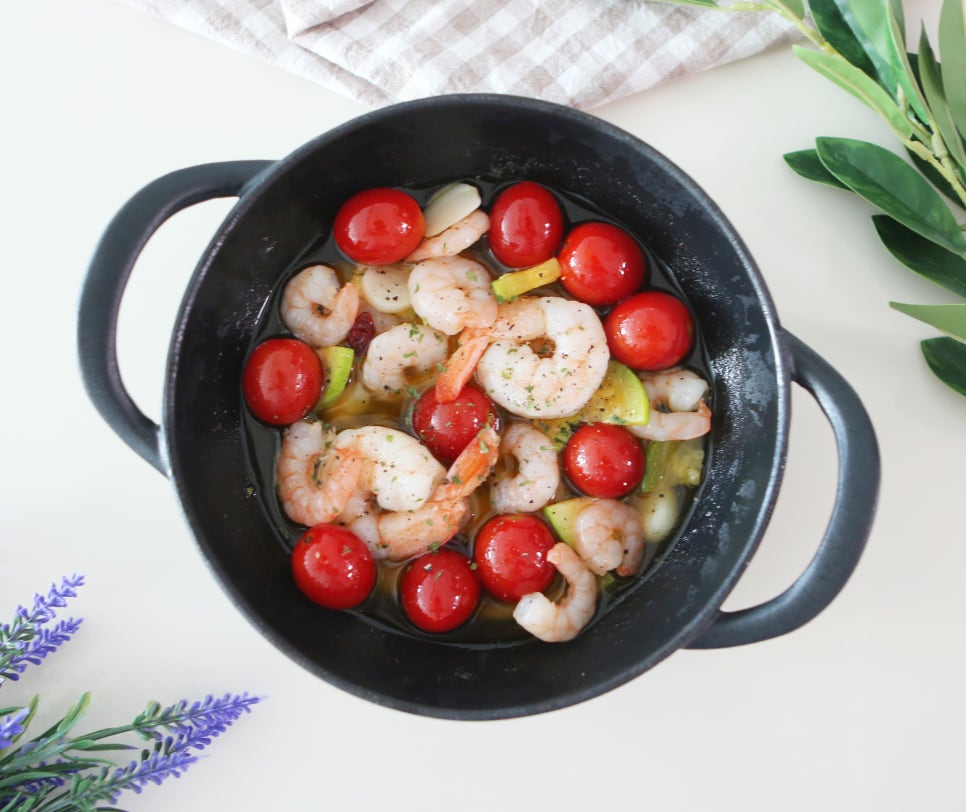 새우 감바스 파스타