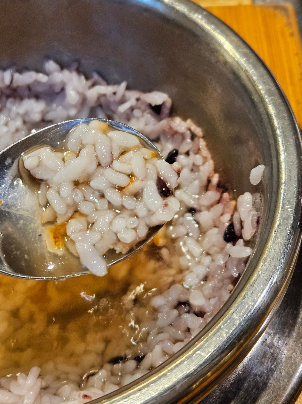 정진식당 누룽지