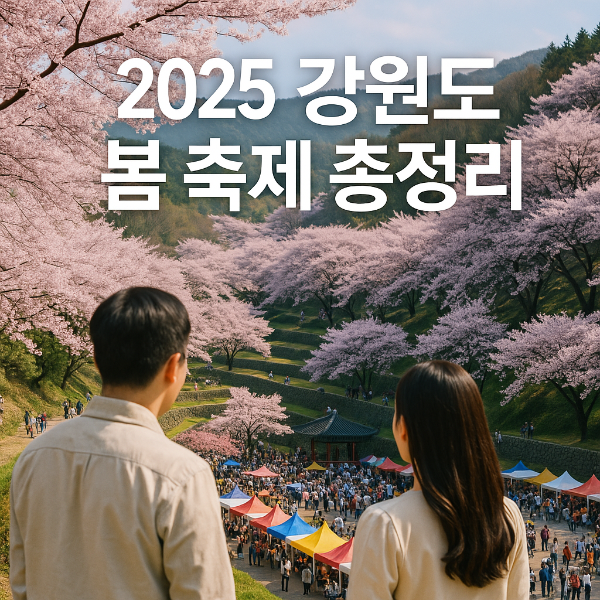 2025 강원도 봄 축제 총정리