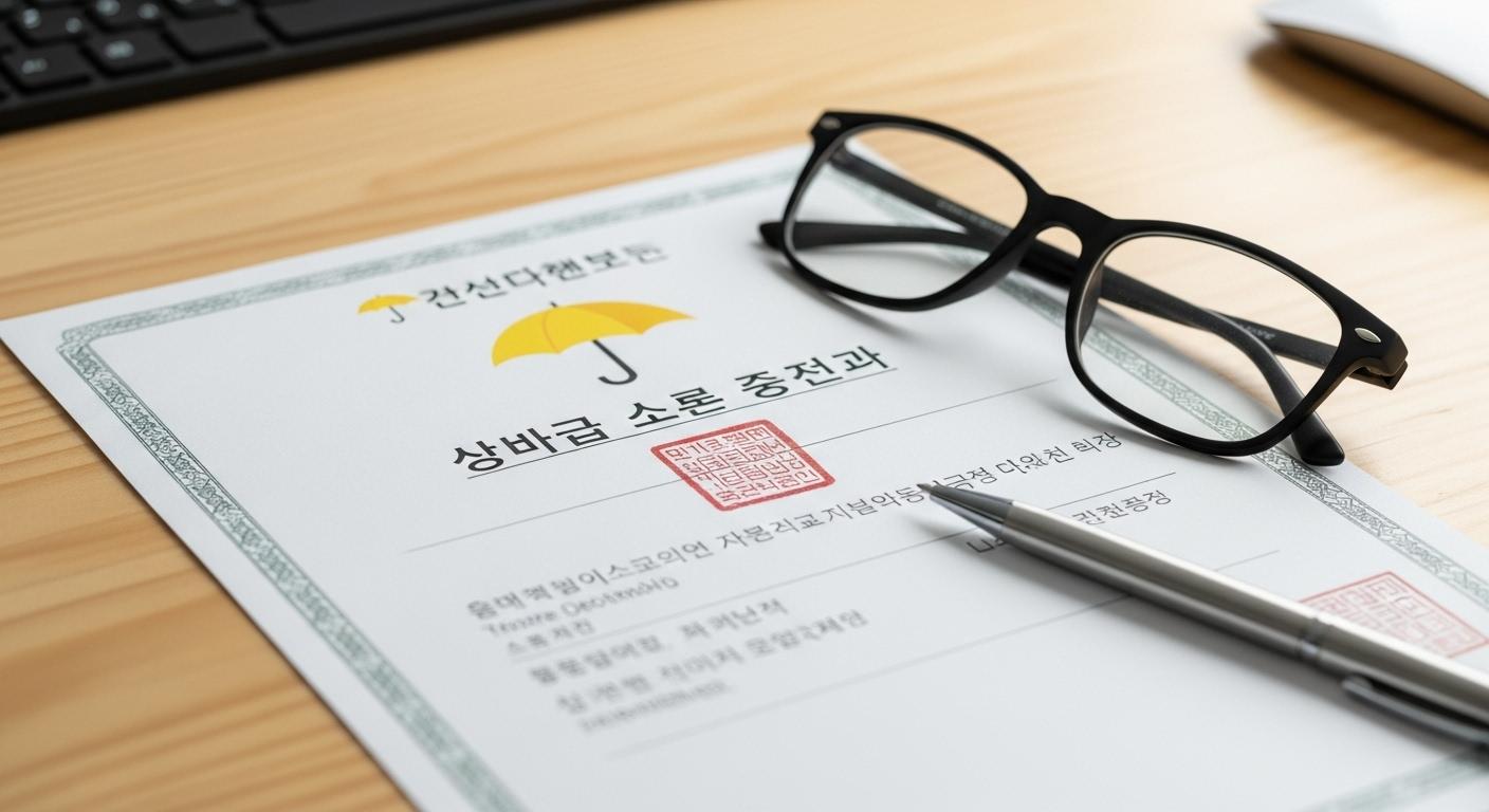 노란우산 소득공제 확인서