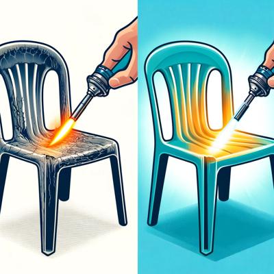 플라스틱 색 복원: 토치 하나로 새것처럼 만드는 법