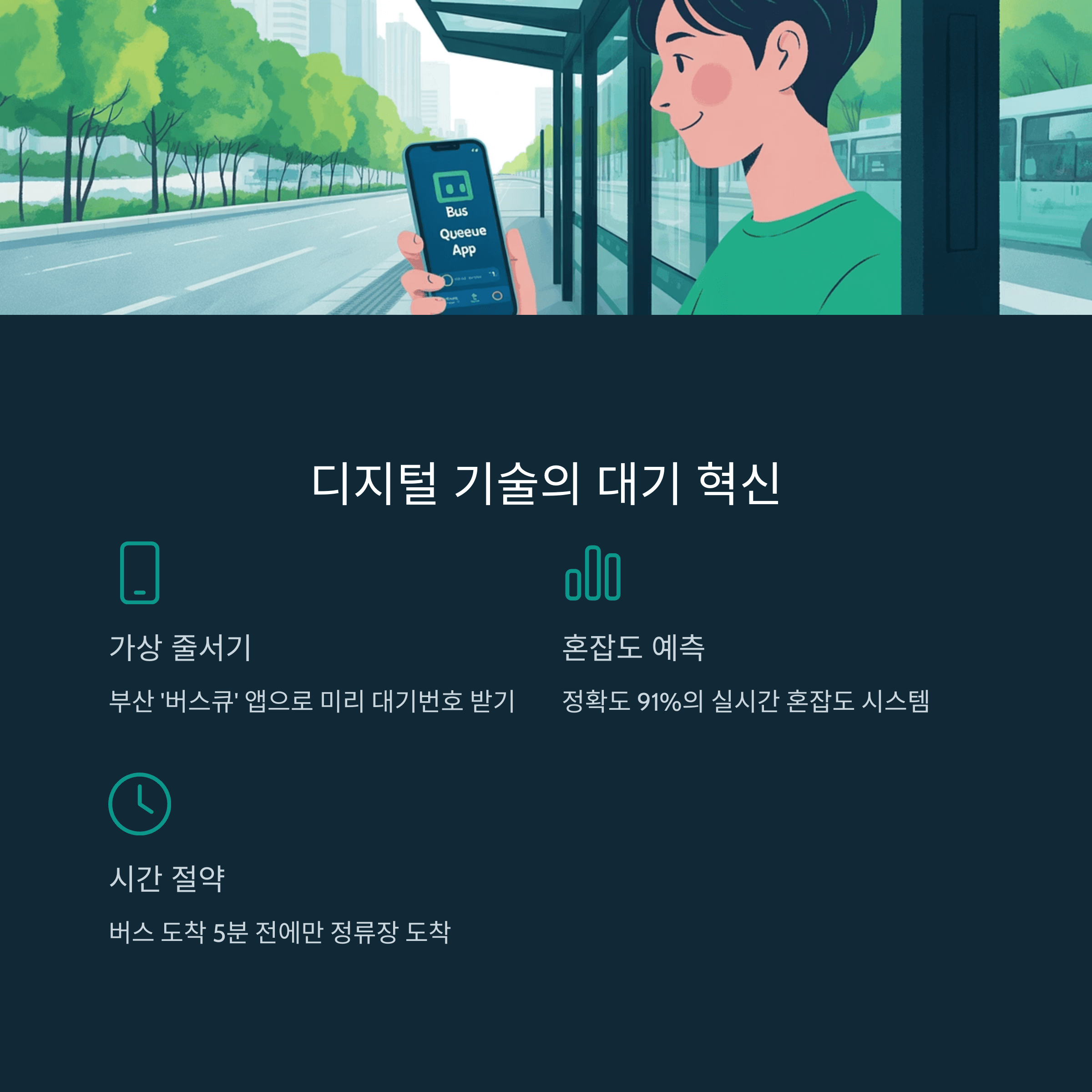 버스 정류장 줄서기 문화 혁신 방안