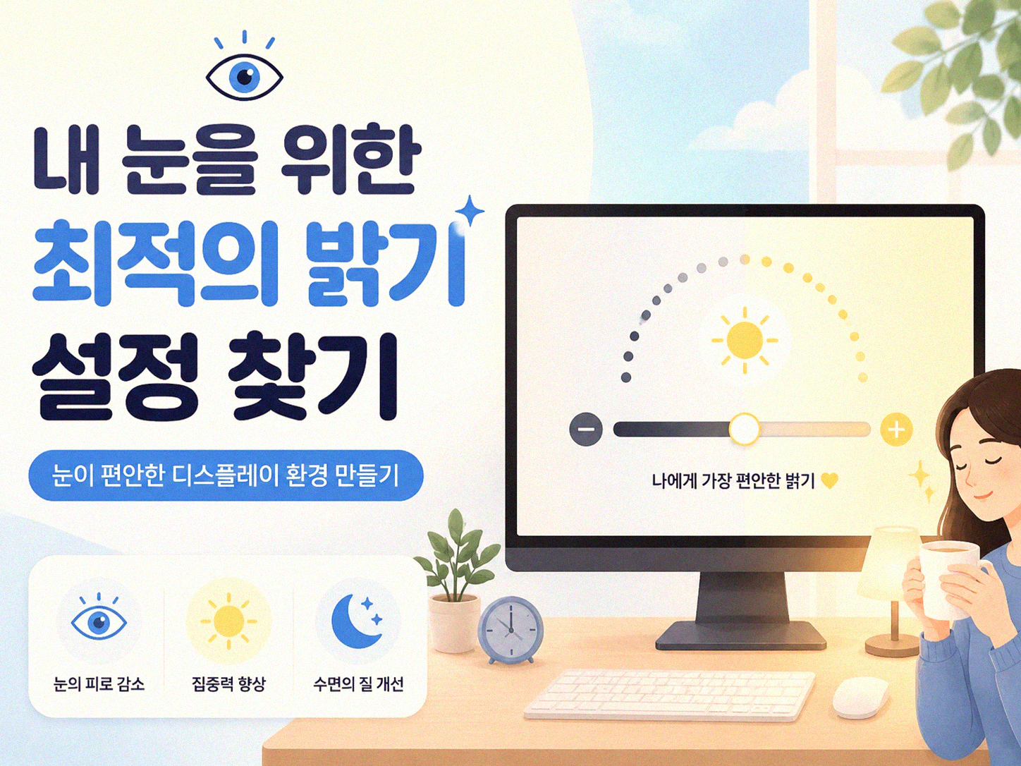 모니터 밝기 조절, 왜 이렇게 어렵게 느껴질까
