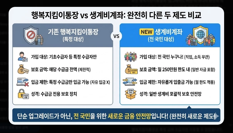 생계비통장 압류방지 금액 250만원 상향 [2026년 시행] 보호 한도 및 개설 방법 안내
