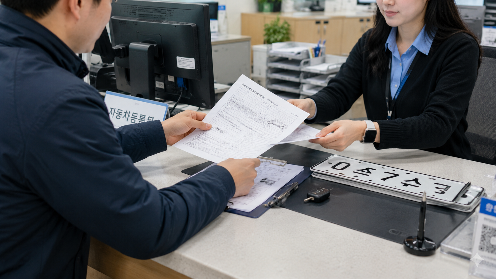 폐차인수증명서가 중요합니다