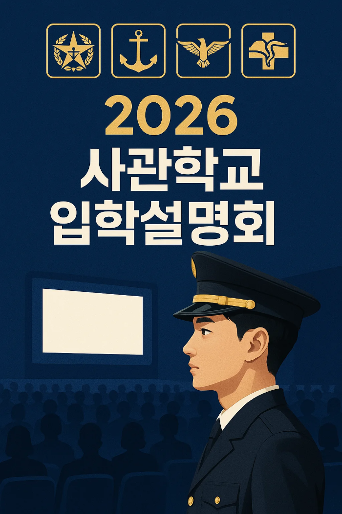 2026학년도 경남교육청 사관학교 입학설명회 안내 썸네일