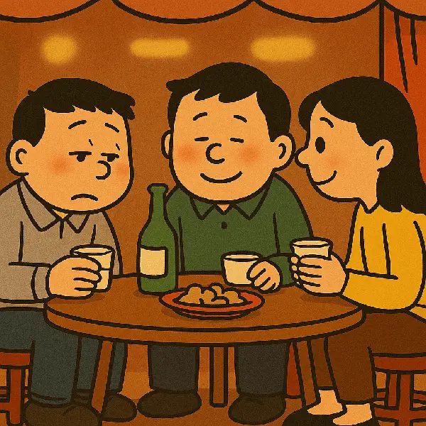 알코올 근시 + 낮은 시야 = 감정 몰입의 공식