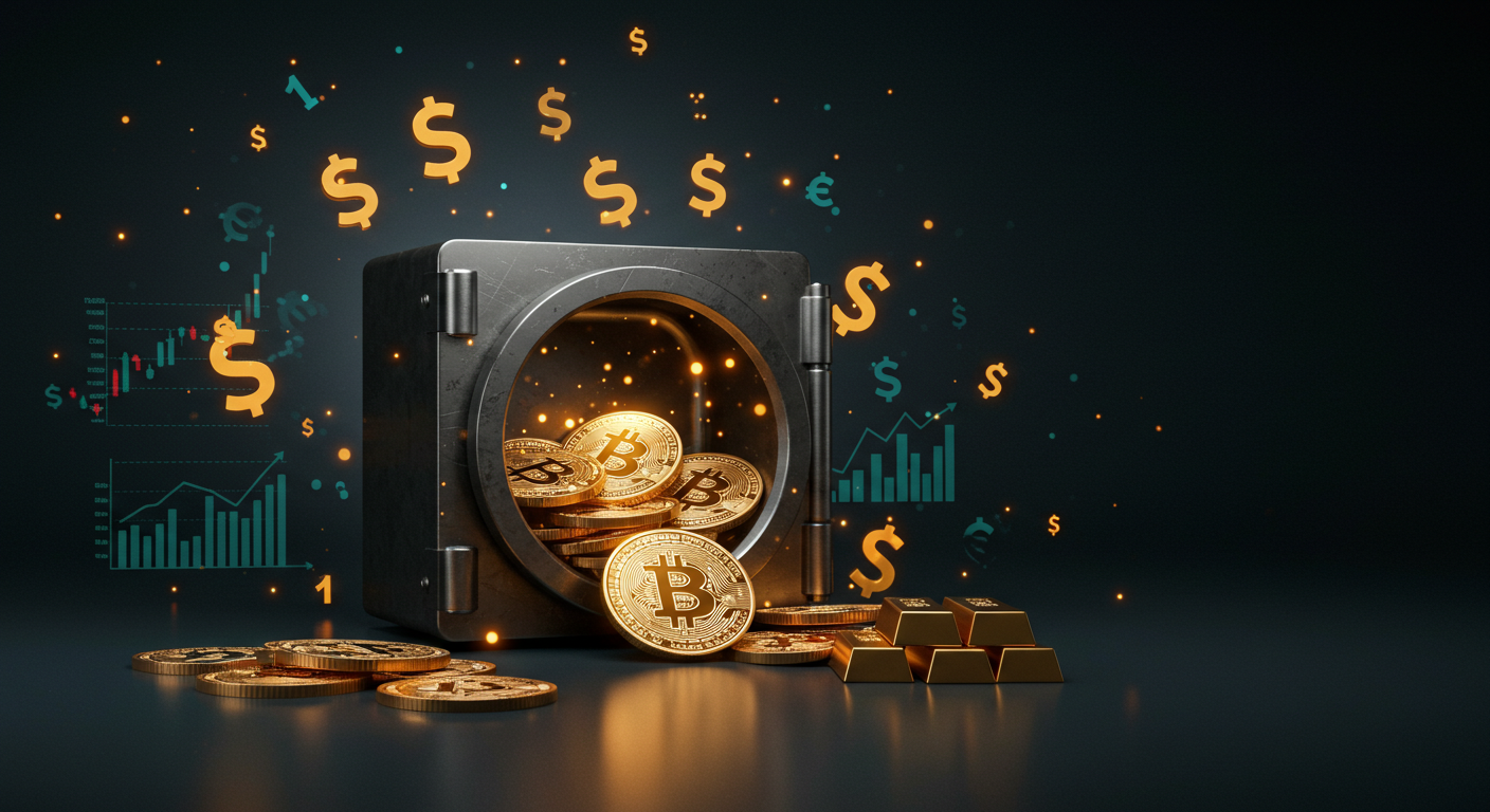 비트코인이 디지털 금과 같은 안전 자산으로 더욱 주목