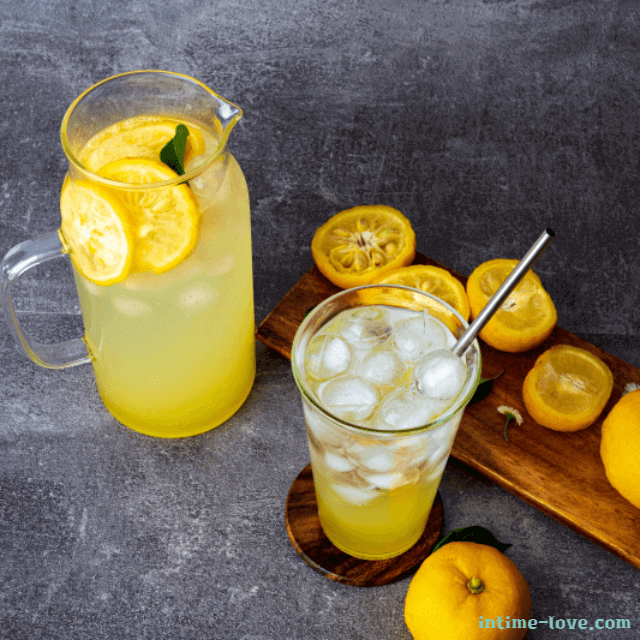 유자로 만든 유자차