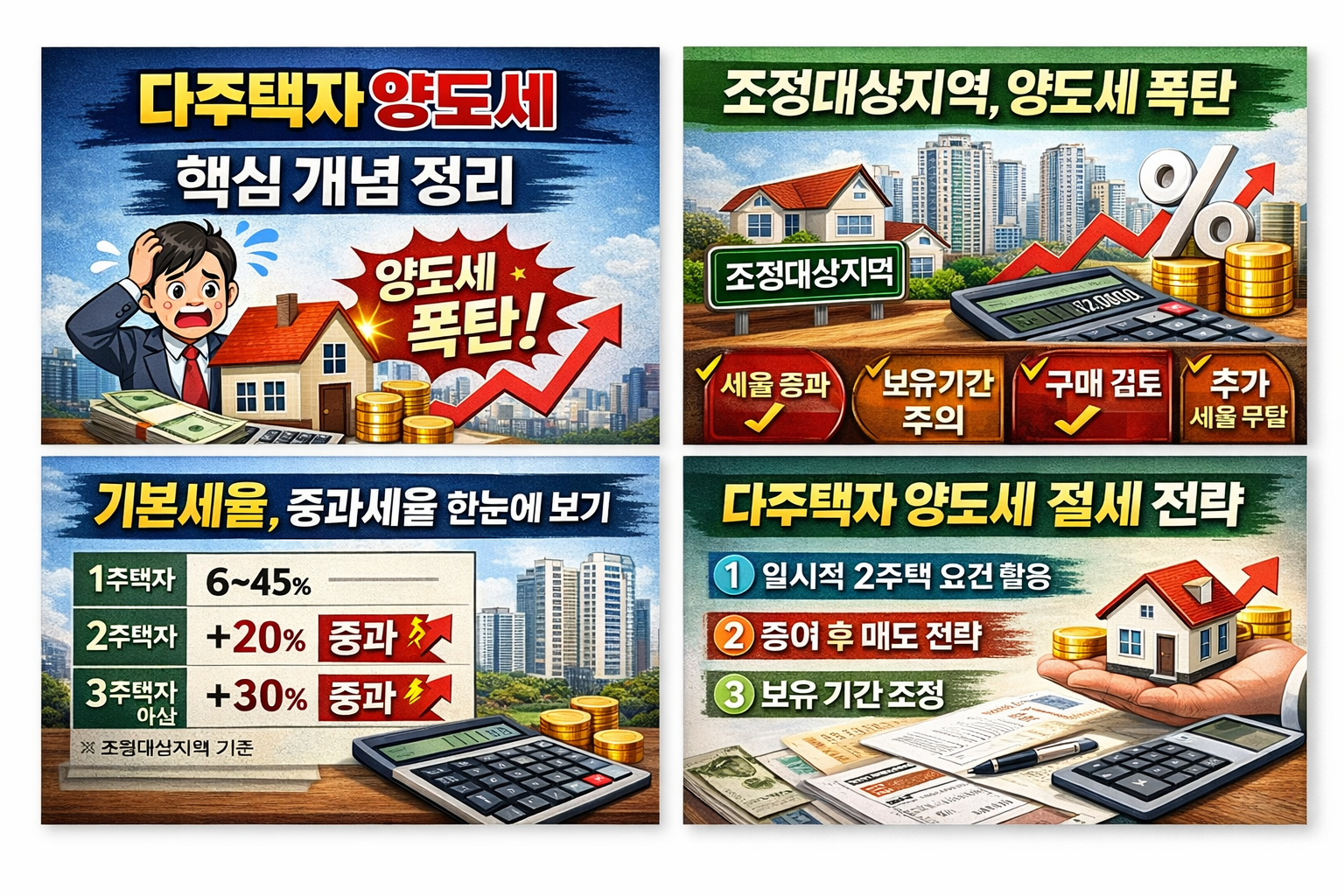 다주택자 양도세 중과&amp;#44; 팔까? 버틸까?