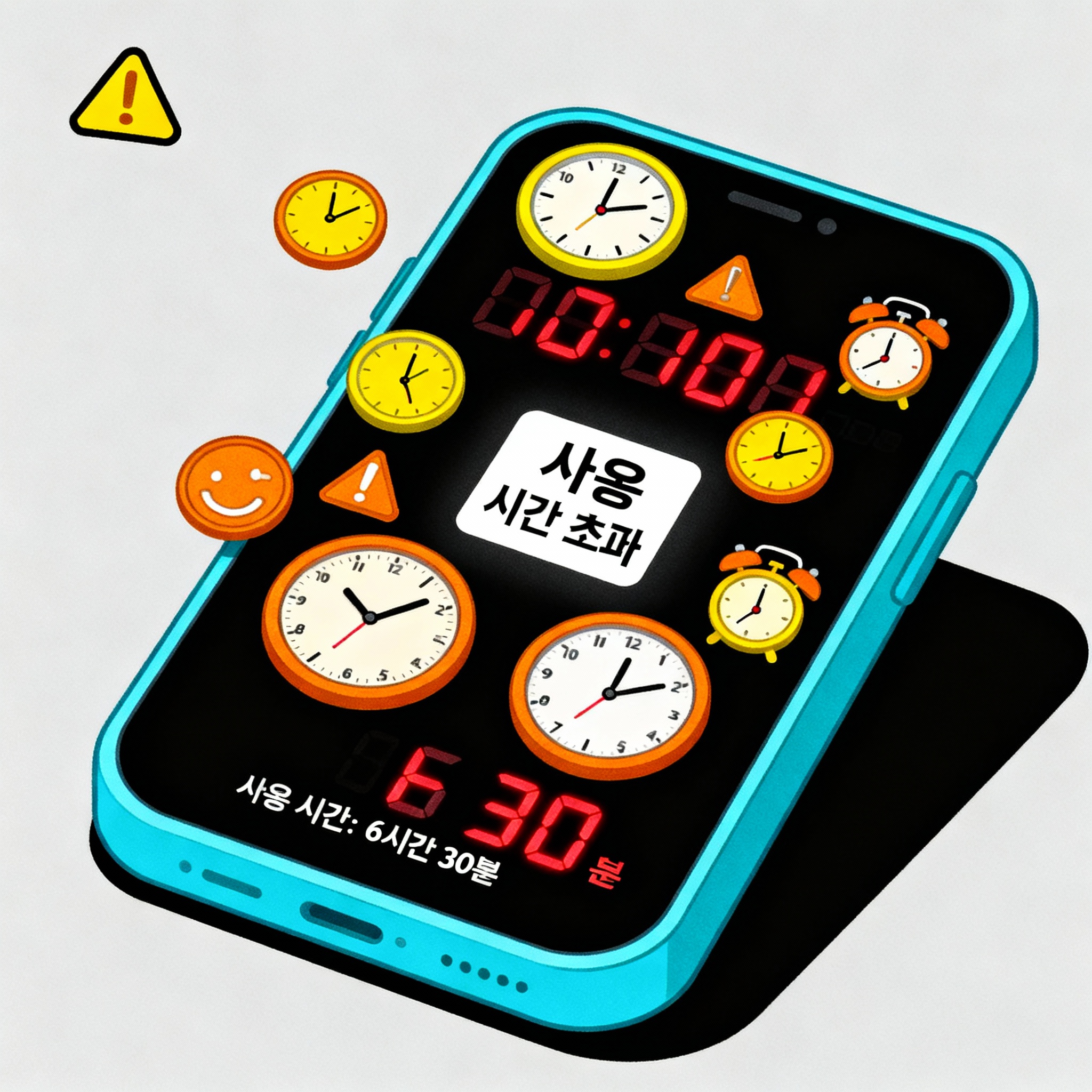 스크린타임 데이터를 분석해본 한 달의 기록