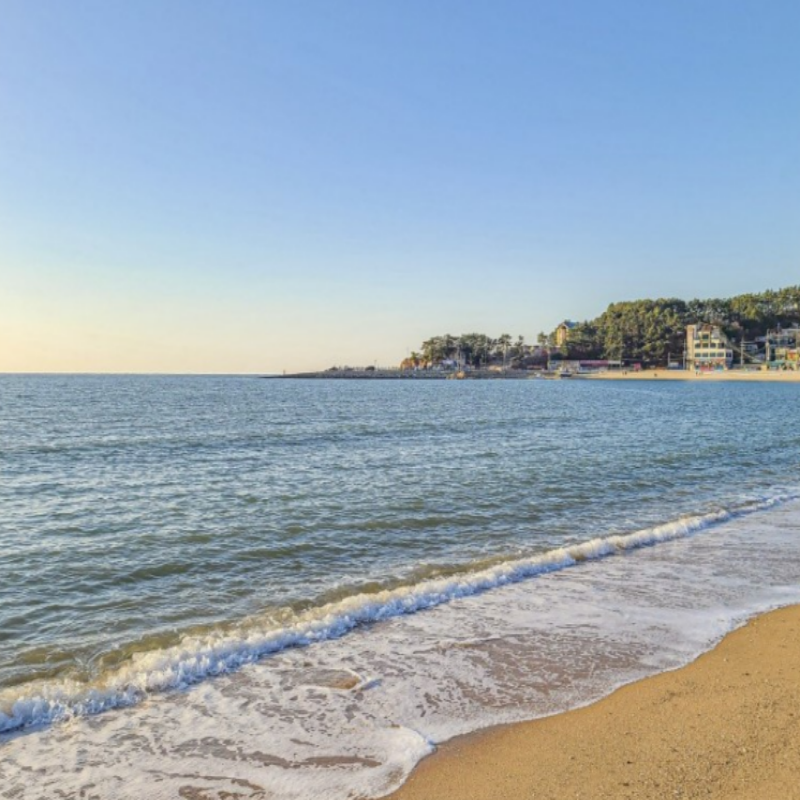 겨울 바다 여행지 추천 을왕리 해수욕장