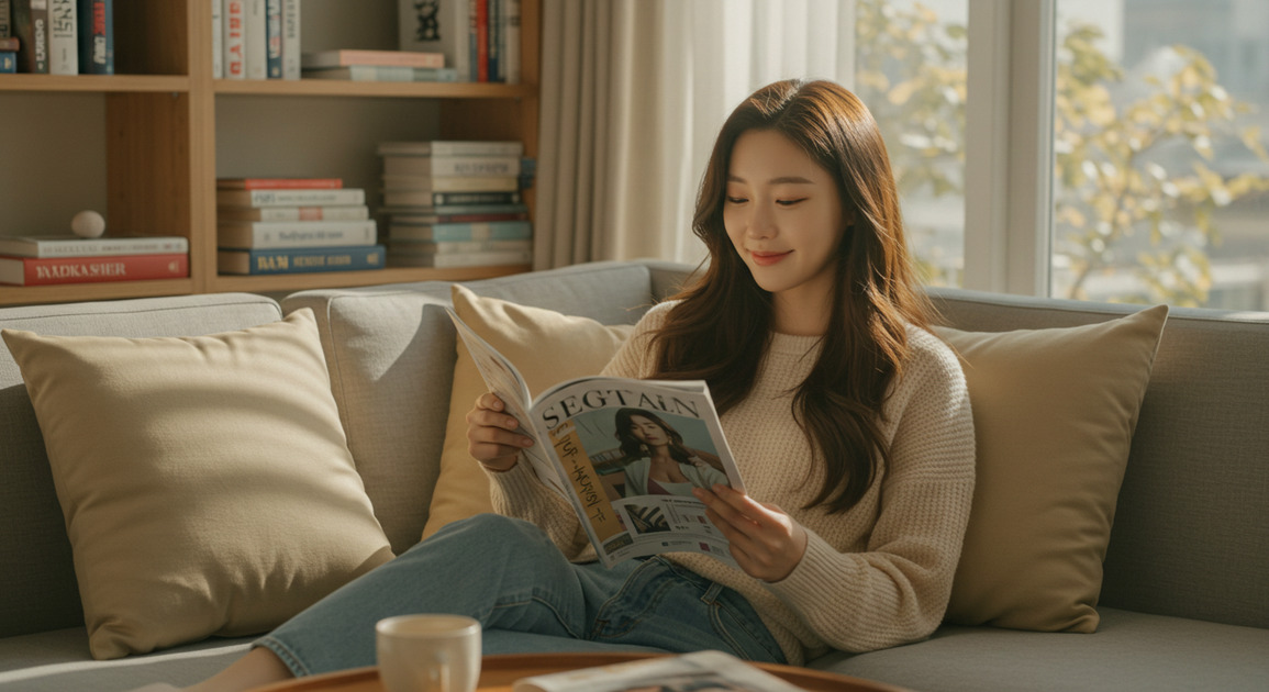 배달앱 수수료 줄이는 방법 읽어보는 여성