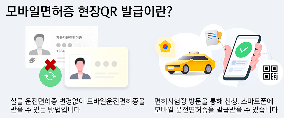 모바일 운전면허증 발급방법