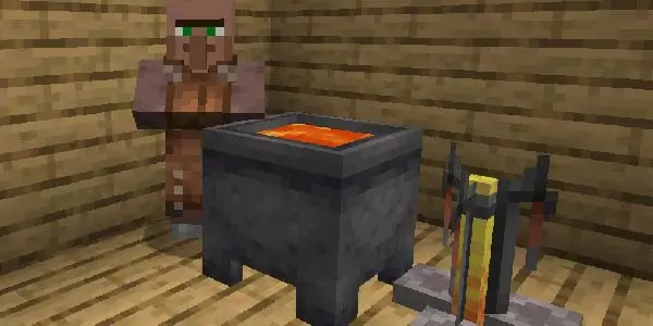 가죽 세공인 주민 (용암은 장업장으로 인식하지 않는다)