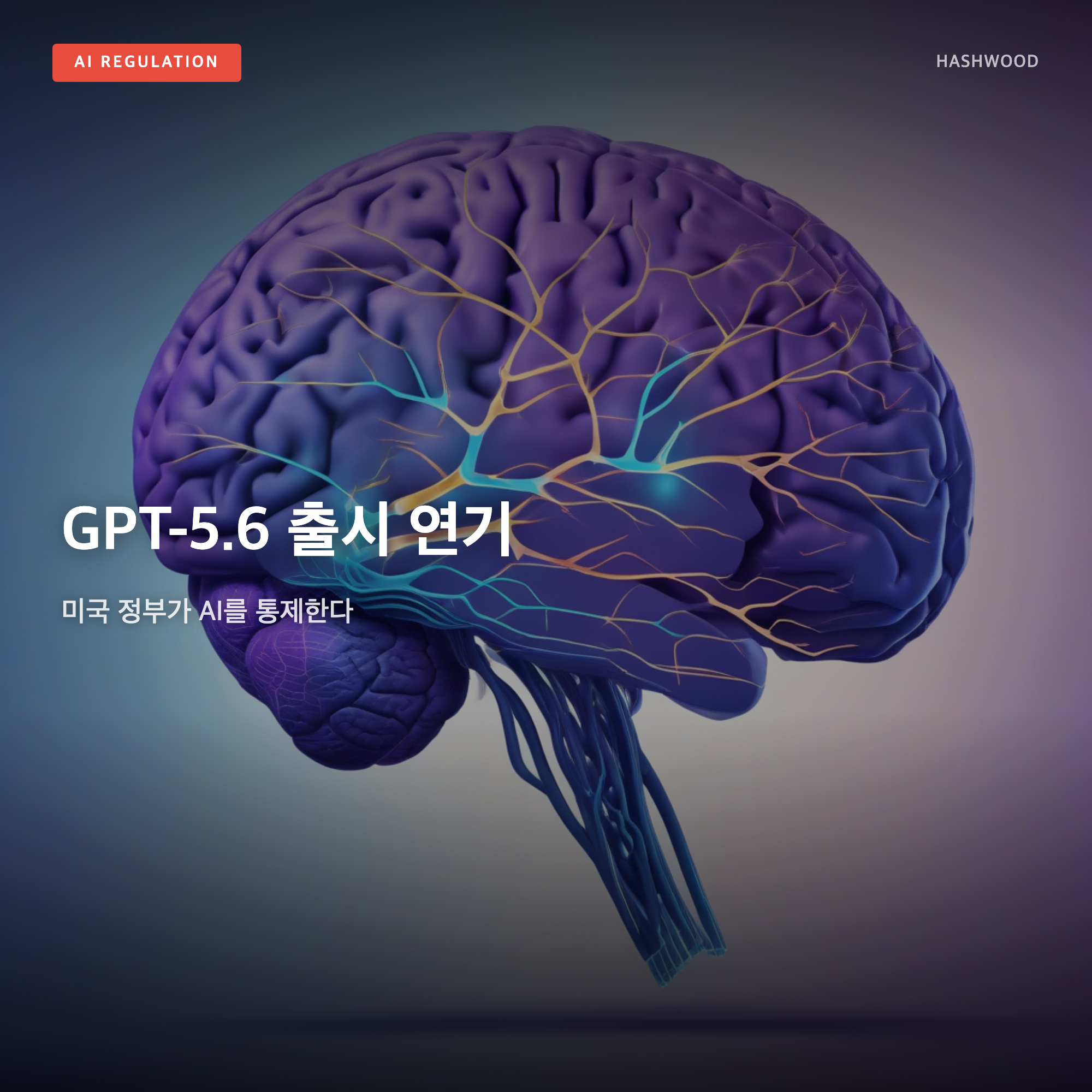 그림: GPT-5.6 출시 연기 &mdash; 미국 정부가 AI를 통제한다