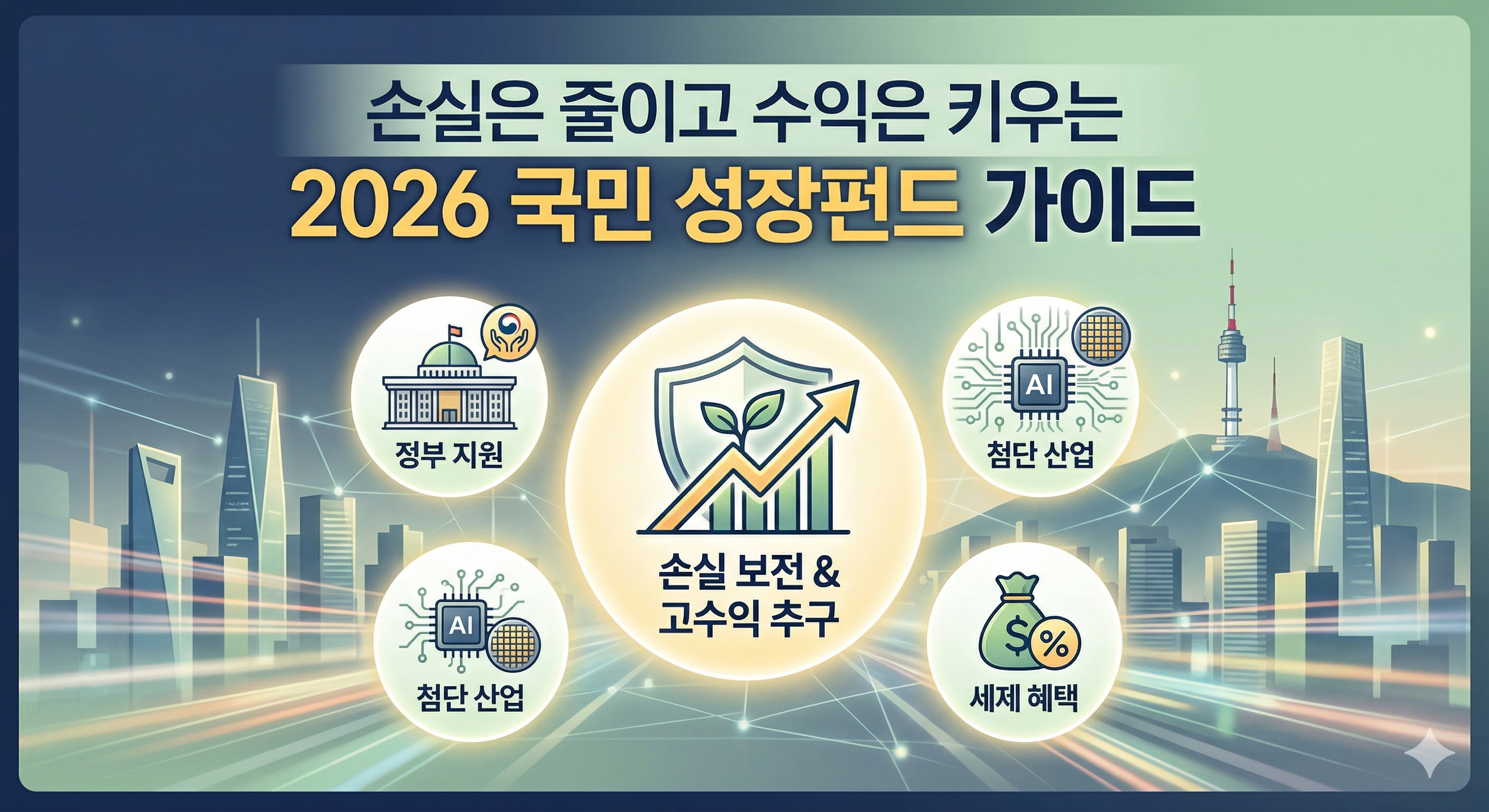 2026 국민 성장펀드, 지금 들어가도 될까? 국민참여형 국민성장펀드 세제혜택&middot;출시일 총정리