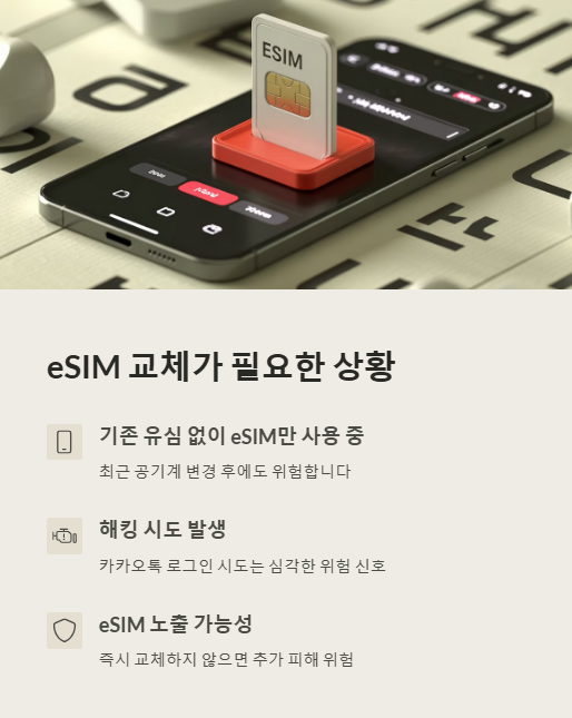 이심 교체가 필요한 상황