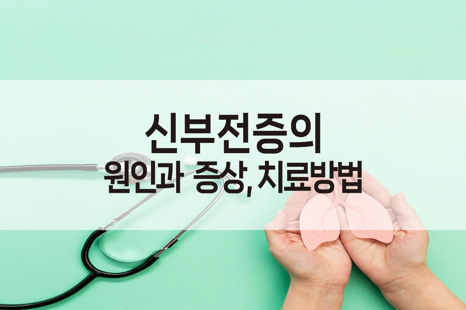 신부전증의 치료방법