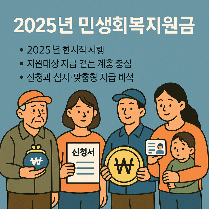 민생회복지원금 안내