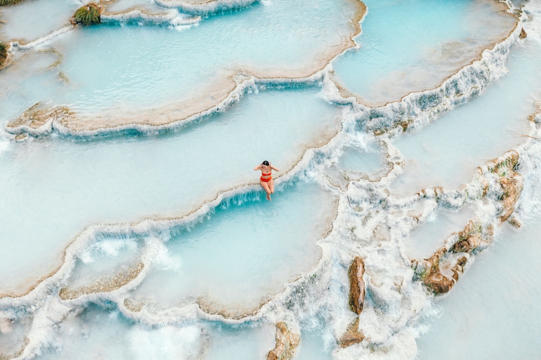 Hot spring.