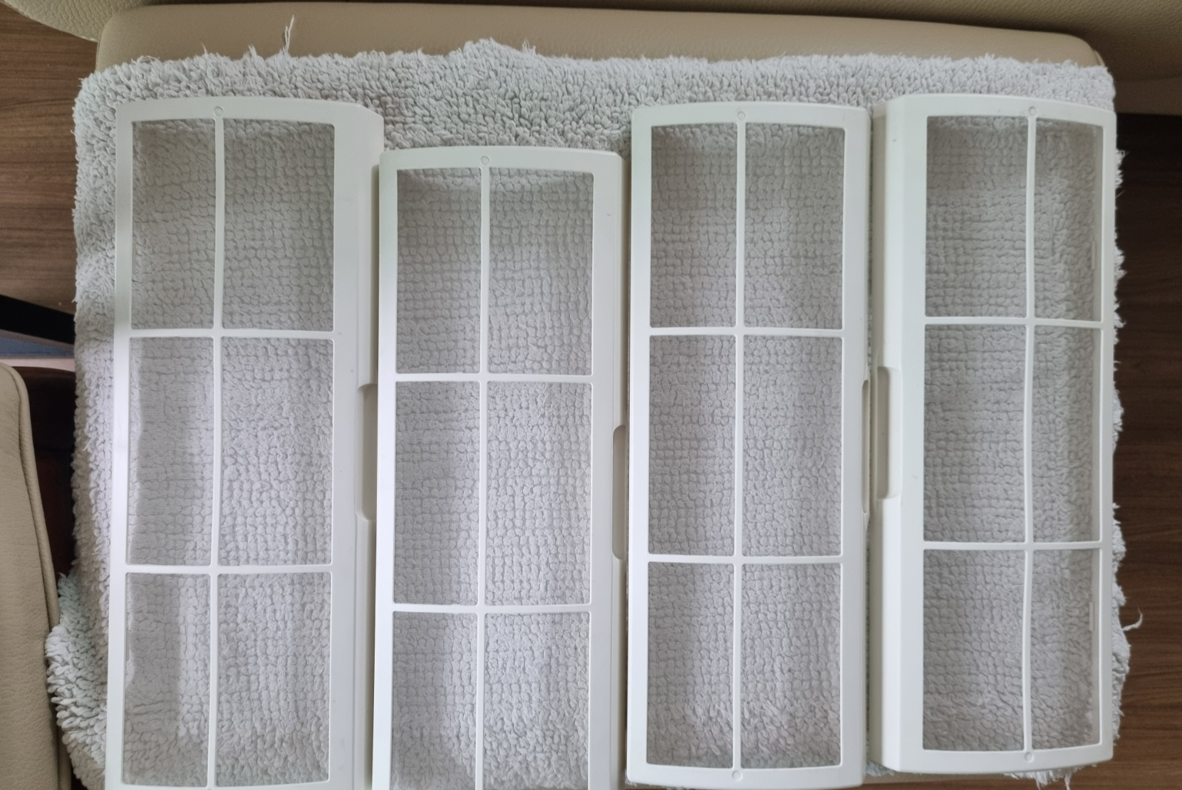 필터 케이스 분리 모습