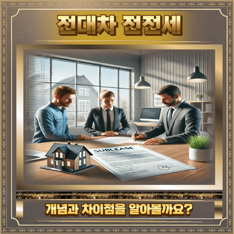 전대차 전전세