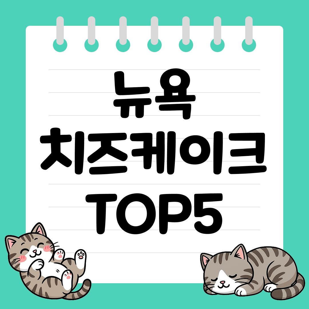 2025년 11월 5주차&nbsp;쿠팡 뉴욕치즈케이크 추천 순위 TOP5